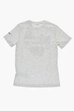 Clearance 3 BRAND T-shirt Girocollo FIRED UP in Cotone con Stampa Graffiti Frontale Bambino Abbigliamento