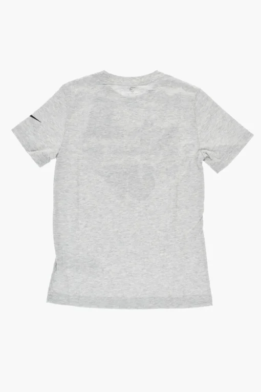 Clearance 3 BRAND T-shirt Girocollo FIRED UP in Cotone con Stampa Graffiti Frontale Bambino Abbigliamento