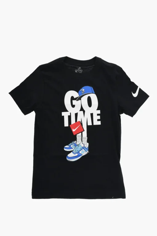 Discount 3 BRAND T-shirt Girocollo GO TIME CAPMANDO Con Stampa Frontale Bambino Abbigliamento