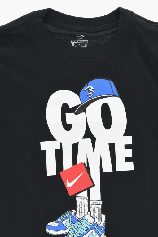 Discount 3 BRAND T-shirt Girocollo GO TIME CAPMANDO Con Stampa Frontale Bambino Abbigliamento