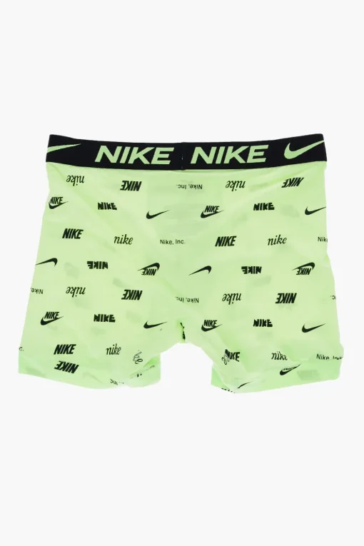 3 Paia di Boxer con Banda In Vita Logata>Nike New