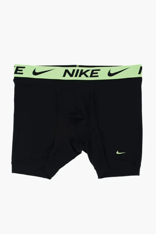 3 Paia di Boxer con Banda In Vita Logata>Nike New
