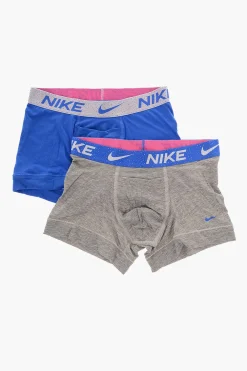 2 Paia di Boxer con Banda Logata in Vita>Nike Fashion