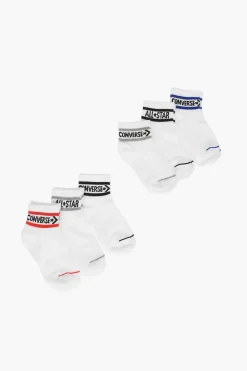 6 Paia di Calzini WORDMARK con logo a Contrasto>Converse KIDS Online