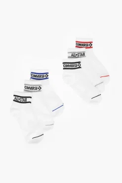 Sale 6 Paia di Calzini WORDMARK con logo a Contrasto Bambino Abbigliamento