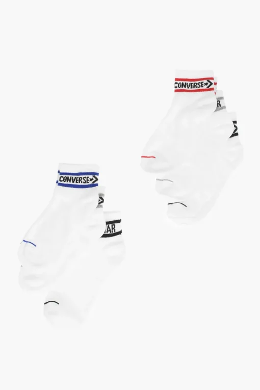 Sale 6 Paia di Calzini WORDMARK con logo a Contrasto Bambino Abbigliamento