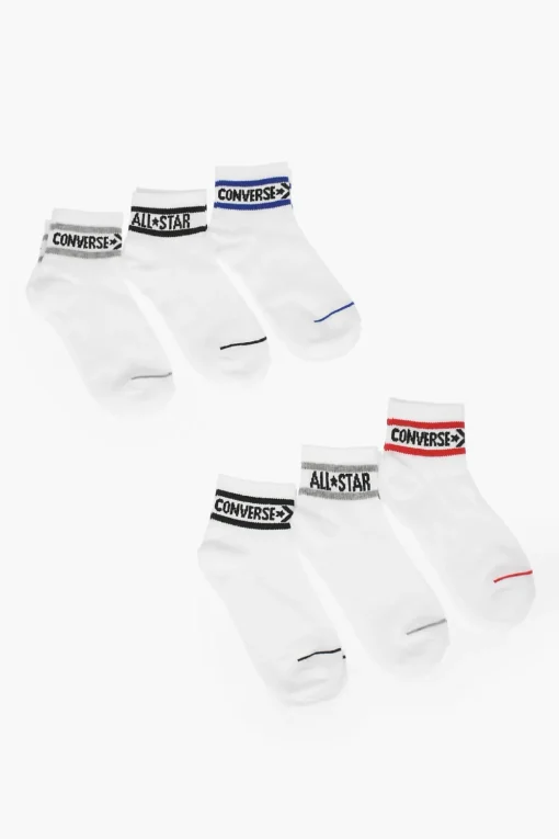 6 Paia di Calzini WORDMARK con logo a Contrasto>Converse KIDS Online
