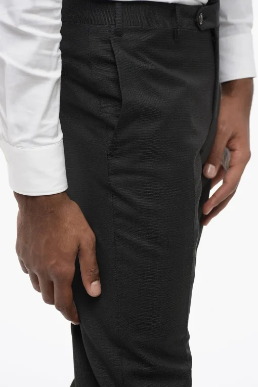 Abito 1 Bottone CERIM ACADEMY a Pois Svizzero uno Spacco E Revers a Lancia>Corneliani Discount