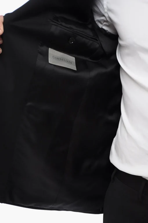 New Abito 2 Bottoni LEADER in Lana Vergine con Tasche ad Aletta Uomo Completi