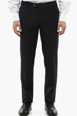 Fashion Abito 3 Pezzi A Righe Con Bordi In Satin Uomo Completi