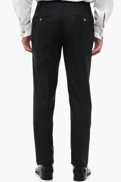Fashion Abito 3 Pezzi A Righe Con Bordi In Satin Uomo Completi