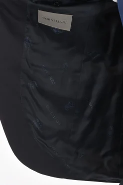 Outlet Abito 3 Pezzi CERIM.ACADEMY In Lana Vergine con Pantaloni a Righe Uomo Completi