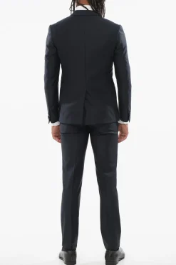 Best Abito 3 Pezzi CERIMONIA ACADEMY con Rever a Scialle Uomo Completi