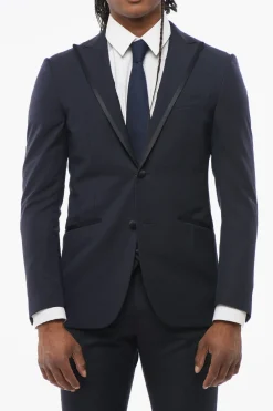 Abito 3 Pezzi CERIMONIA ACADEMY con Dettagli in Satin>Corneliani Discount