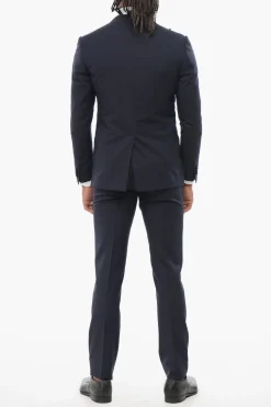 Abito 3 Pezzi CERIMONIA ACADEMY con Dettagli in Satin></noscript>Corneliani Discount