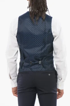 Abito 3 Pezzi CERIMONIA ACADEMY con Dettagli in Satin></noscript>Corneliani Discount