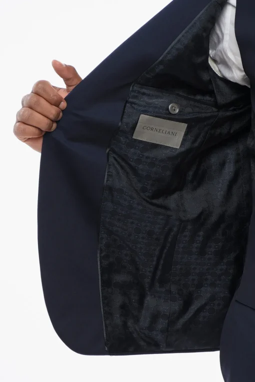 Abito 3 Pezzi CERIMONIA ACADEMY con Rever a Scialle>Corneliani Clearance