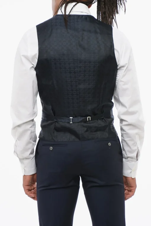 Abito 3 Pezzi CERIMONIA ACADEMY con Rever a Scialle>Corneliani Clearance