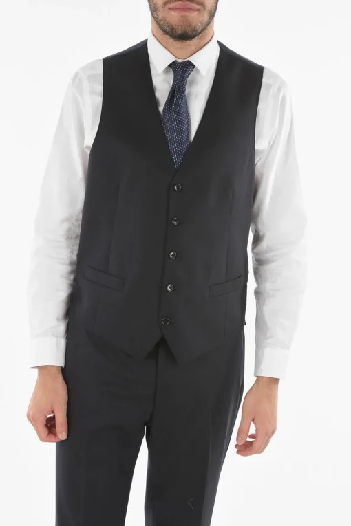 Abito 3 Pezzi LEADER con Tasche ad Aletta>Corneliani Hot