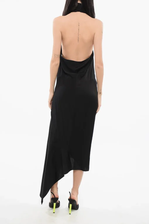 Abito Asimmetrico con Collo Halter>Givenchy New