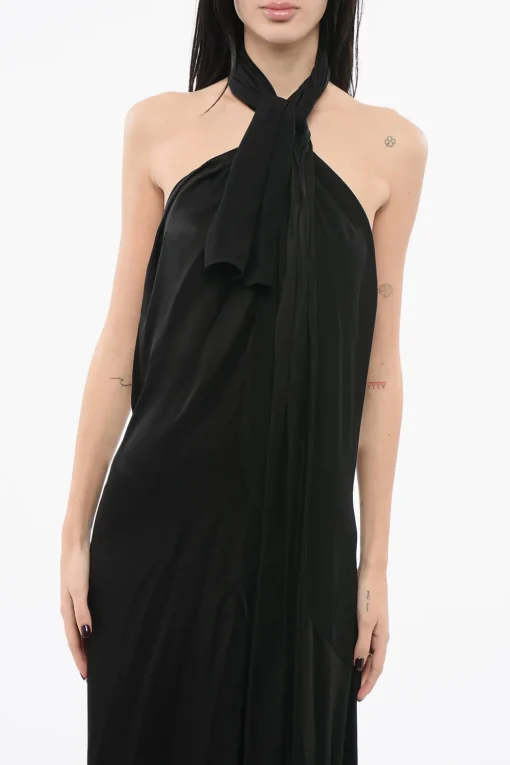 Abito Asimmetrico con Collo Halter>Givenchy New