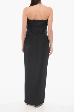 Sale Abito Bustier BARDON con Drappeggio Donna Vestiti
