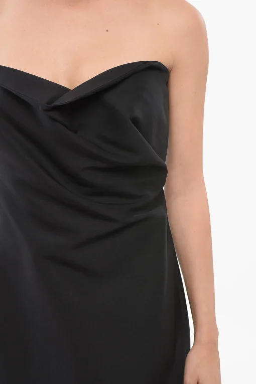 Sale Abito Bustier BARDON con Drappeggio Donna Vestiti