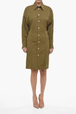 Abito Chemisier con Fit Oversized>Bottega Veneta Fashion