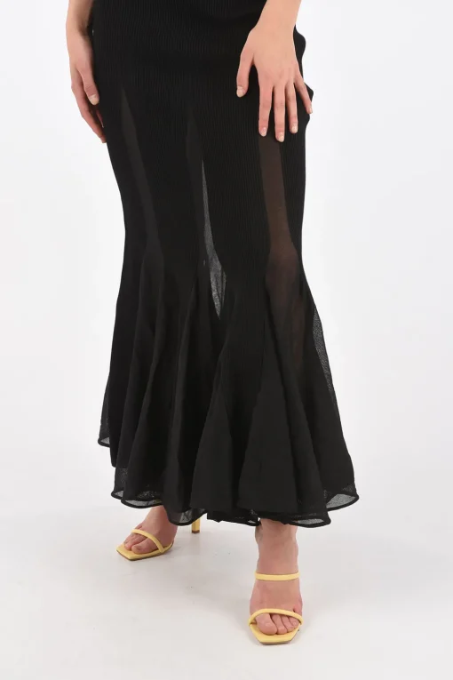 Hot Abito CRYSTAL con Dettagli Trasparenti Donna Vestiti