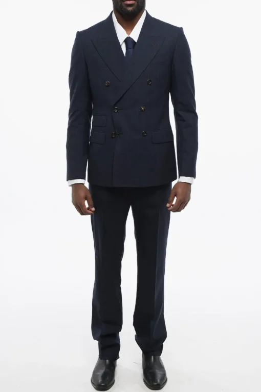 Abito Doppiopetto in Lana Jacquard Motivo Monogram>Gucci Best