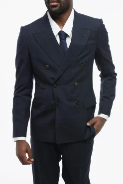 Abito Doppiopetto in Lana Jacquard Motivo Monogram>Gucci Best