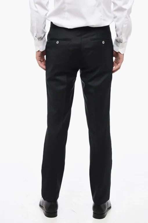 Abito in Lana CERIMONIA ACADEMY con Rever a Scialle in Satin>Corneliani Discount