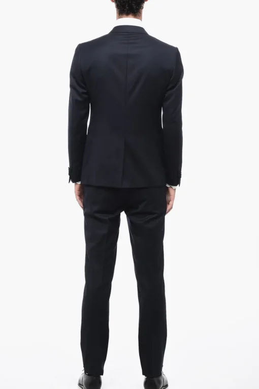 Abito in Lana Vergine CERIMONIA ACADEMY con Rever a Lancia>Corneliani Clearance