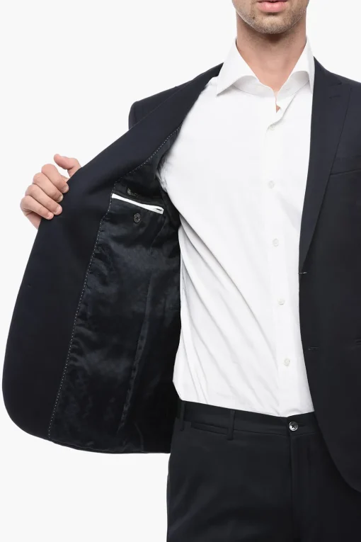 Abito in Lana Vergine CERIMONIA ACADEMY con Rever a Lancia>Corneliani Clearance