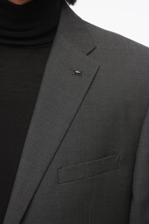 Abito in Lana Vergine con Motivo Micro Poins>Corneliani Hot