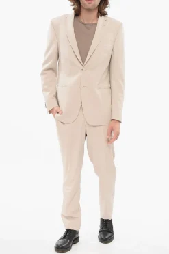Abito in Lana Vergine con Rever a Lancia>Corneliani New