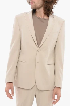 Abito in Lana Vergine con Rever a Lancia>Corneliani New