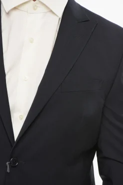 Best Abito in Lana Vergine con Rever a Lancia Uomo Completi