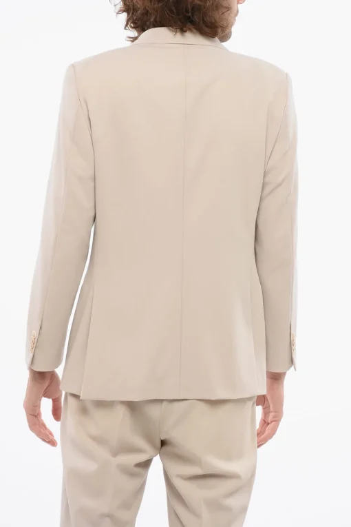 Clearance Abito in Lana Vergine con Rever a Lancia Uomo Completi