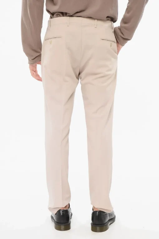 Clearance Abito in Lana Vergine con Rever a Lancia Uomo Completi