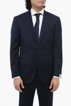 Abito in Lana Vergine LEADER con Tasche ad Aletta>Corneliani Clearance