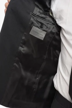 Abito in Lana Vergine Mélange con Tasche ad Aletta></noscript>Corneliani Online