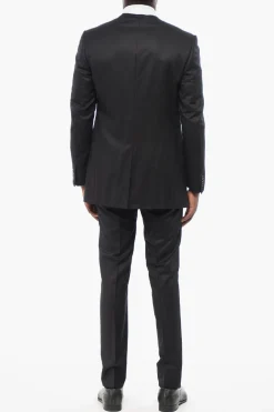 Abito In Misto Lana Con Tasche A Filo></noscript>Corneliani Clearance