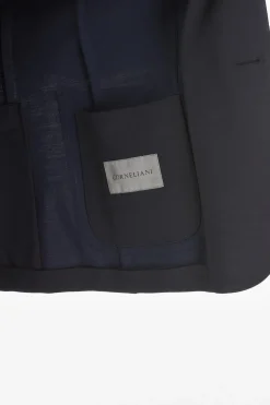 Abito In Misto Lana Sfoderato Monopetto Con Tasche A Toppa></noscript>Corneliani Clearance