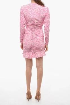 Sale Abito LARA Drappeggiato con Collo a V Donna Vestiti