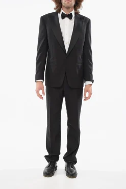 Abito MANTUA in Lana con Rever a Lancia>Corneliani Fashion