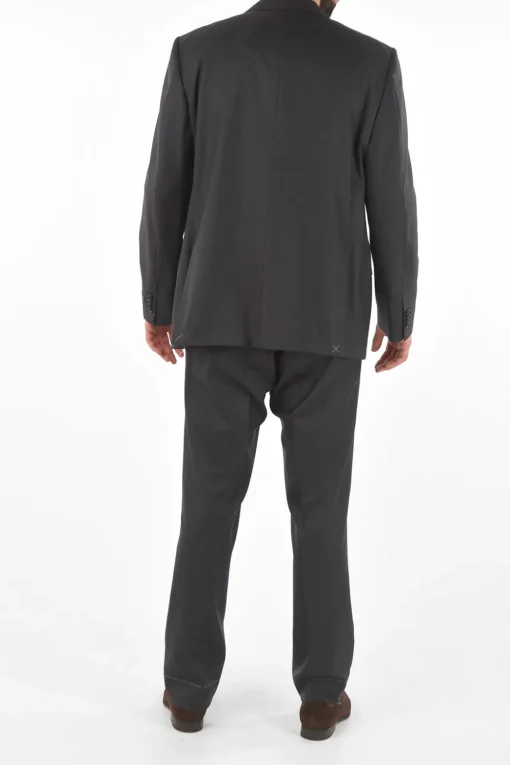 Abito MANTUA in Lana Vergine Extrafine Super 160'S con Tasche con Aletta>Corneliani Fashion