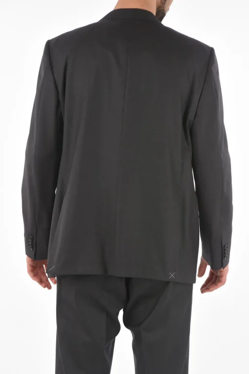 Abito MANTUA in Lana Vergine Extrafine Super 160'S con Tasche con Aletta>Corneliani Fashion