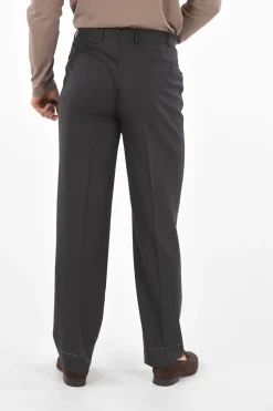 Abito MANTUA in Lana Vergine Extrafine Super 160'S con Tasche con Aletta></noscript>Corneliani Fashion