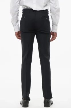 Outlet Abito Monopetto In Lana Con Revers In Satin Uomo Completi